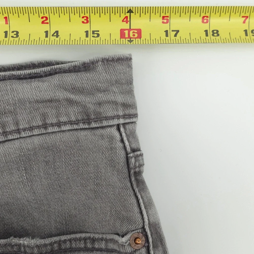 Levi's Mens Jeans 512 Slim‎ Taper 33x32 Gray Stretch Denim Streetwear